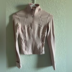 Lululemon Define Cropped Jacket in Pink Haze
